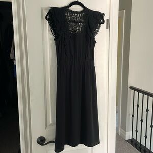 MIDI length H&M black dress, never worn